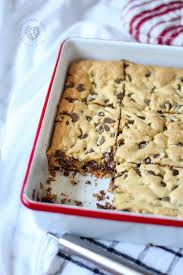 Lazy Chocolate Chip Cookie Bars